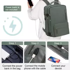 Mochila Laptop para Homens e Mulheres, Mochila Impermeável de Lazer de Viagem, Bolsa para Computador com Compartimento de Sapato 15";;VERDADEIRO;;"910hei,15 polegadas