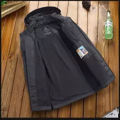 Windproof impermeável jaqueta ao ar livre para homens, plus size casaco, roupas grandes, blusão, 5XL, 6XL, 7XL na internet