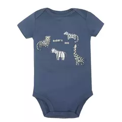 Bodysuits de mangas curtas para bebês meninos e meninas, 100% algodão, macacão recém-nascido, roupas infantis, 6-24 meses, 5 pçs/lote