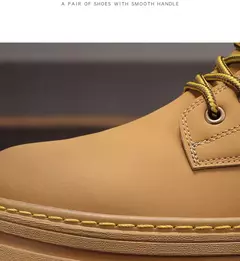 Bota de tornozelo com renda masculina, sapato de motocicleta, cano alto, verde, bota masculina de caminhada, moda inverno, novo, quente - comprar online