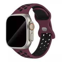 Imagem do Correia Desportiva Respirável para Apple Watch, Band, Correa, iWatch Series 8, SE, 7, 6, 5, 9 Ultra, 44mm, 49mm, 45mm, 40mm, 41 milímetros, 38 milímetros, 42 milímetros