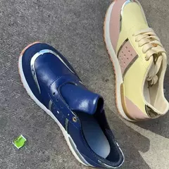 Sapatilhas de plataforma confortáveis para mulheres, sapatos casuais de skate, tênis, moda elegante, novo, outono na internet