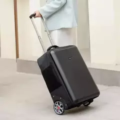 Imagem do Trolley impermeável mochila com rodas grandes, continuar, viagem preguiçosa, bagagem de mão, novo, 22";;VERDADEIRO;;"a,19