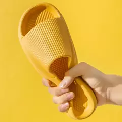 Imagem do Chinelos macios leves EVA sola para casa para homens e mulheres, chinelo antiderrapante para banheiro, chinelo interno casual, sandália de praia, flip-flops de moda