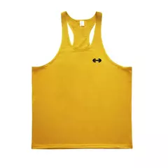 Camiseta de algodão sem mangas masculina, ginásio musculação, longarina de regatas em y, fitness, respirável, coletes musculares de treino, verão, legal