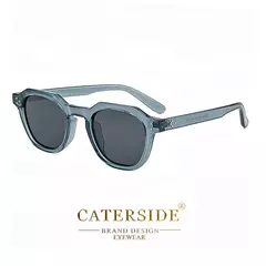 CATERSIDE-Óculos Retro Polarizados para Homens e Mulheres, Quadro Ultraleve, Óculos de Sol Polígono, Óculos de Viagem Ao Ar Livre, Alta Qualidade, TR90 - Wolf Magazine