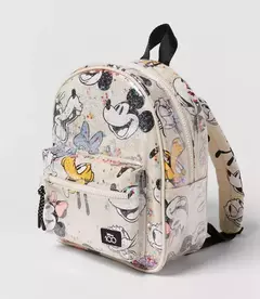 Disney-Meninas Mickey Mouse Print Mochila, Armazenamento De Viagem, Desenhos Animados, Bonito, Bebê, Mini, Moda na internet