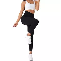 NVGTN Sólida Sem Costura Leggings Mulheres Soft Workout Tights Fitness Outfits Yoga Calças Alta Waisted Gym Wear Spandex Leggings na internet