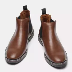 Chelsea botas para homens, sapatos de marca, retro, confortável, moda, tamanho 40-46 - comprar online