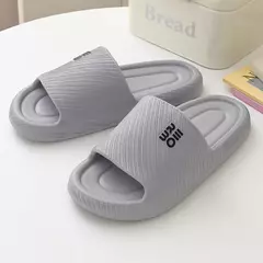 Slides planos antiderrapantes para homens e mulheres, chinelos casuais femininos, chinelos internos para casa, sandálias femininas de verão, moda feminina, seabeach fino e fino