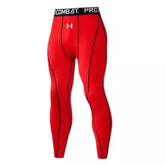 Calças de compressão elástica para homens Roupa esportiva masculina de ginástica, calças justas esportivas, jogging, músculo, verão - comprar online