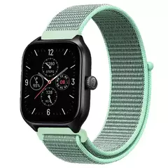 Imagem do Nylon Loop Band para Samsung Galaxy Watch, Bracelete, Cinto para Amazfit GTS 4 Mini, GTR4, Bip, Stratos, 20mm, 22mm, 40mm, 44mm