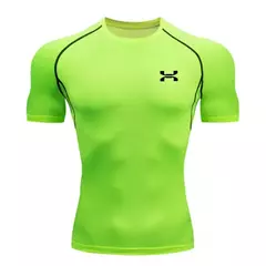 Camisa respirável Rashguard de compressão masculina, ajuste seco, camiseta esportiva MMA Fitness Gym, camisa de corrida, alta qualidade - comprar online