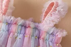 Vestido Borboleta 3D para Bebé Menina, Roupa Infantil, Festa de Aniversário, Vestidos Luxuosos Elegantes, Roupas Doce Verão, Novo, 1-5Y na internet