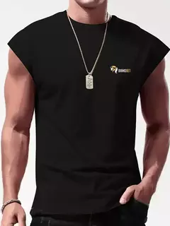 Camiseta esportiva sem mangas de musculação masculina, Top seco rápido, Treino Fitness, Ginásio, Corrida, Novo, 2022 - comprar online