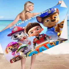 Anime Paw Patrol Toalha De Praia Cartoon Chase Toalhas De Verão Banheiro Toalha De Banho Natação Toalhas De Natal Viagem Toalha De Praia Secagem Rápida na internet