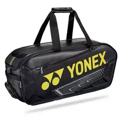 YONEX-Bolsa De Raqueta De tenis De Bádminton, Bolsa Retangular De Cuero Para Raquetas De 5-7 Con Isoliento Con MOG BA02331WEX - Wolf Magazine