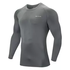 Manga Longa UPF 50 + Rash Guards dos homens Mergulho Proteção UV Leve T-shirt Solto Fit Natação Secagem Rápida Surf T-shirt - comprar online