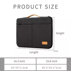 Laptop Sleeve bag 14 15.6 Polegada Notebook Bolsa Para Macbook HP Dell Acer À P na internet