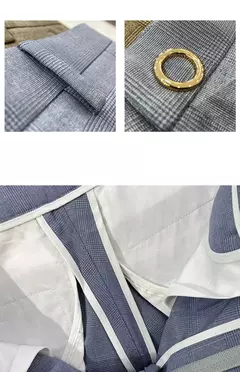 Imagem do Homens terno calças calças formais pantalone hombre estiramento fino cor sólida vestido casual calças de comprimento total moda novas roupas masculinas