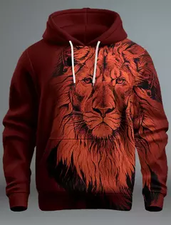 Capuz de manga comprida masculino, moletom com capuz, impressão 3D, bolso frontal, streetwear, moda primavera, novo na internet