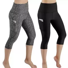 Legging de cintura alta com bolsos para mulheres, moletom de corrida, calça esportiva de secagem rápida, calça de ioga treino, novo, 2024