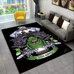 3D Cartoon G-Ghostbusters filme área tapete, tapete tapete para sala de estar q na internet