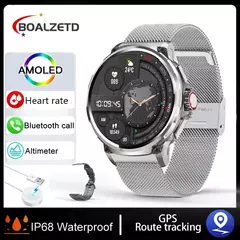 Ultra HD Relógio Inteligente para Huawei e Xiaomi, GPS Track, Chamada Bluetooth, 710 mAh Grande Bateria, Esportes Fitness Smartwatch, 1.85 ", Novo - comprar online