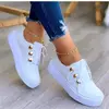 Sapatilhas femininas de couro em plutônio, sapatos femininos de plataforma, moda casual, primavera, novo, 2024