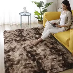 Tapete grande fofo para crianças, Tapete de pelúcia no quarto, tapete de veludo macio para crianças, decoração de sala de estar - comprar online