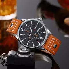 Curren-Relógio Quartz Masculino, Relógios de Fábrica, Moda de Luxo, Relógio de pulso casual, Data Watch - comprar online