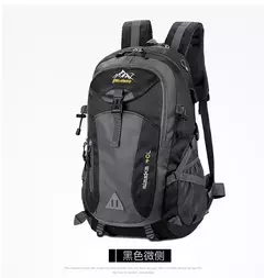 Mochila de viagem impermeável de nylon para homens, mochila de viagem casual ao ar livre, senhoras caminhadas camping montanhismo, sacos esportivos para jovens, novo - loja online