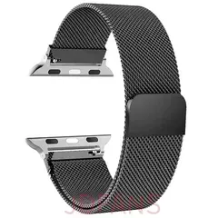 Pulseira Milanese para Apple Watch, Banda Respirável de Metal para iWatch, Homens e Mulheres, 9, 8, 7, 41mm, 45mm, Ultra 2, 49mm, 6543SE, 44mm, 40 milímetros, 42 milímetros