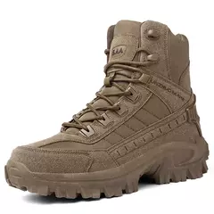 Botas de Combate Deserto Masculino, Botas Táticas Antiderrapantes, Tornozelo de Caminhada, Sapatos de Caça, Segurança do Trabalho, Exterior - Wolf Magazine