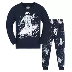 Pijama dinossauro definido para meninos, Pjs longos, Little Kids Sleepwear - Wolf Magazine