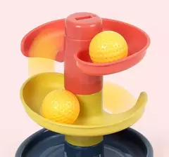 Educação Infantil Montessori Brinquedos para o Bebê, Track Rolling Ball, Push Pop Deslizante Bola, Crianças Jogos Sensoriais, 0, 12, 24, 36 Meses - comprar online