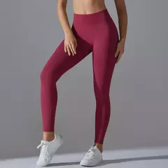 Leggings de cintura alta sem costura para mulheres, calças justas femininas, push up, calça de ioga, ginásio Fitness, cintura V, esportes, 2022 - comprar online