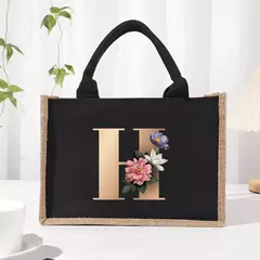 Bolsa de lona preta de linho, Saco Commuter Interior impermeável, Saco de armazenamento de grande capacidade - comprar online