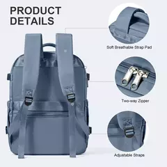 Imagem do Bolsa para Laptop Easyjet de Grande Capacidade, Mochila de Viagem para Homens e Mulheres, Bolsa de Cabine, Ryanair 45x36x20, 40x20