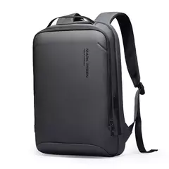 MARK RYDEN-Mochila Laptop Slim para Homens, Mochila Minimalista Empresarial, YKK Zipper, Resistente a Riscos, USB na internet