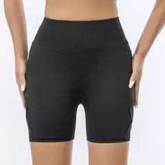 Shorts de ginástica para exercícios abdominais para mulheres, Europa e Estados Unidos, calças de ioga nuas nas nádegas, cintura alta, curto apertado, 2021 na internet