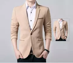 Blazer casual masculino, terno de negócios fino, casaco de cavalheiro, roupa de marca, moda outono, novo, alta qualidade, M para 5XL, 2023 - comprar online