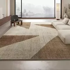 Imagem do americano, sistema de escalera, alfombra de cristal, sala de estar, dormitorio, mesita de noche, estilo medieval premium, antideslizante, estilo europeo