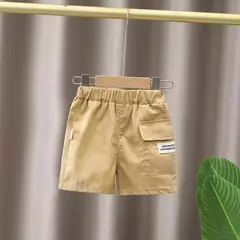 IENENS-Conjuntos de roupas infantis para bebês, camisa polo e shorts de manga curta, roupas casuais infantis para meninos, verão - Wolf Magazine