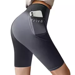 Mulheres esportes curto cintura alta calças de fitness feminino yoga legging shorts ciclismo atlético ginásio correndo yoga shorts 2024 novos shorts - comprar online