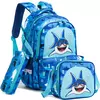 Bikab-Mochila Astronauta para Meninos, Mochilas Escolares, Bookbag para Crianças, Dinossauros, Kawaii, Novo Estilo