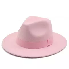 chapeu feminino chapeu chapeu masculino gorro Chapéu fedora mulheres fita banda homens chapéus de aba larga igreja casamento clássico bege branco chapéu do inverno das mulheres dos homens 2021 new gorras hombre na internet