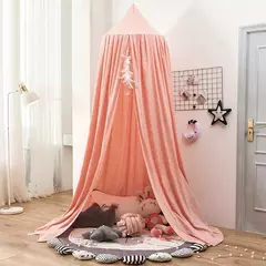 Imagem do Rede Mosquiteira Pendurada para Crianças, Berço Cortina, Tenda Pendurada, Decoração de cama, Menina Princesa, Cama Canopy, Living Corner Play, Leitura