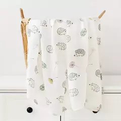 Recém-nascido Bambu Algodão Musselina Cobertor Set, infantil Recebendo Cama, Carrinho Capa, Swaddle, Leopardo - comprar online