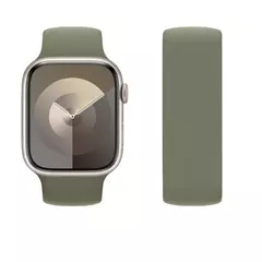 Silicone Solo Loop Band para Apple Watch, Belt Bracelet Strap, iWatch Series 9, 8, 7, 6, SE, Ultra 2, 40mm, 44mm, 45mm, 41mm, 49 milímetros, 38 milímetros, 42 milímetros na internet